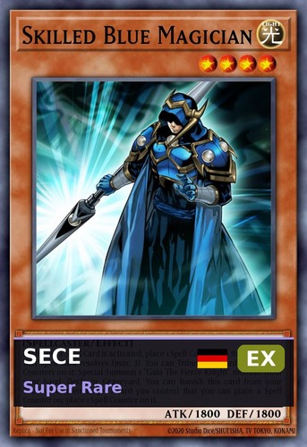 Esperto mago blu - mago, sece-032