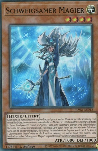 Yugioh mago silenzioso - mago,