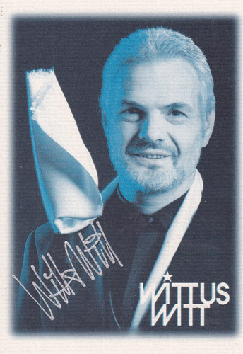 Autografo wittus witt - autografo,