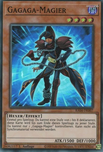 Yugioh mago gaga ra04 - yugioh, ra04-de007