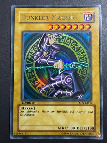 Mago oscuro holo - yu-gi-oh!,